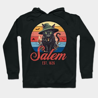 Salem Retro Wizard Cat Hoodie